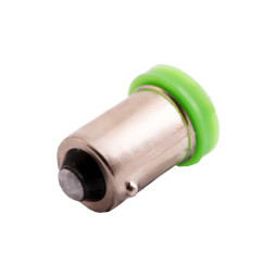 Светодиодная автолампа BA9S T4W 12В SMD7020-3led зеленый