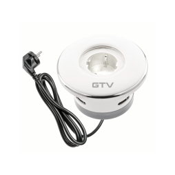 Подовжувач SHUTTER 1 розетка SCHUKO, кабель з вилкою 1,5м 180-250V білий GTV