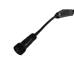 Перехідник для гірлянди ІР65 кабель 10см 2*0,75мм 220V / LMA8015 1 гніздо - 3 вилки Лємансо
