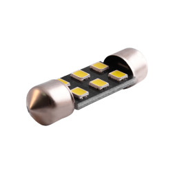 Светодиодная автолампа C5W SV8.5 12В 36мм SMD2835-6led белый (55318862)