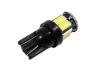 Світлодіодна авто лампа T10-5630-10smd білий 12V LEDUA