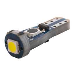 Світлодіодна авто лампа T5-3030-1smd білий 24V LEDUA