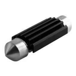 Світлодіодна авто лампа S85-41mm-6smd 3020 обманка 12-24V білий LEDUA