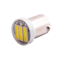 Світлодіодна авто лампа BA9S-7020-3smd білий 24V LEDUA