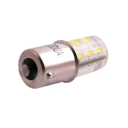 Світлодіодна авто лампа T25-5050-12SMD силікон 1156 білий 24V LEDUA