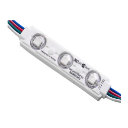 Світлодіодні модулі 5050-3smd 12V IP65 лінза RGB LEDUA