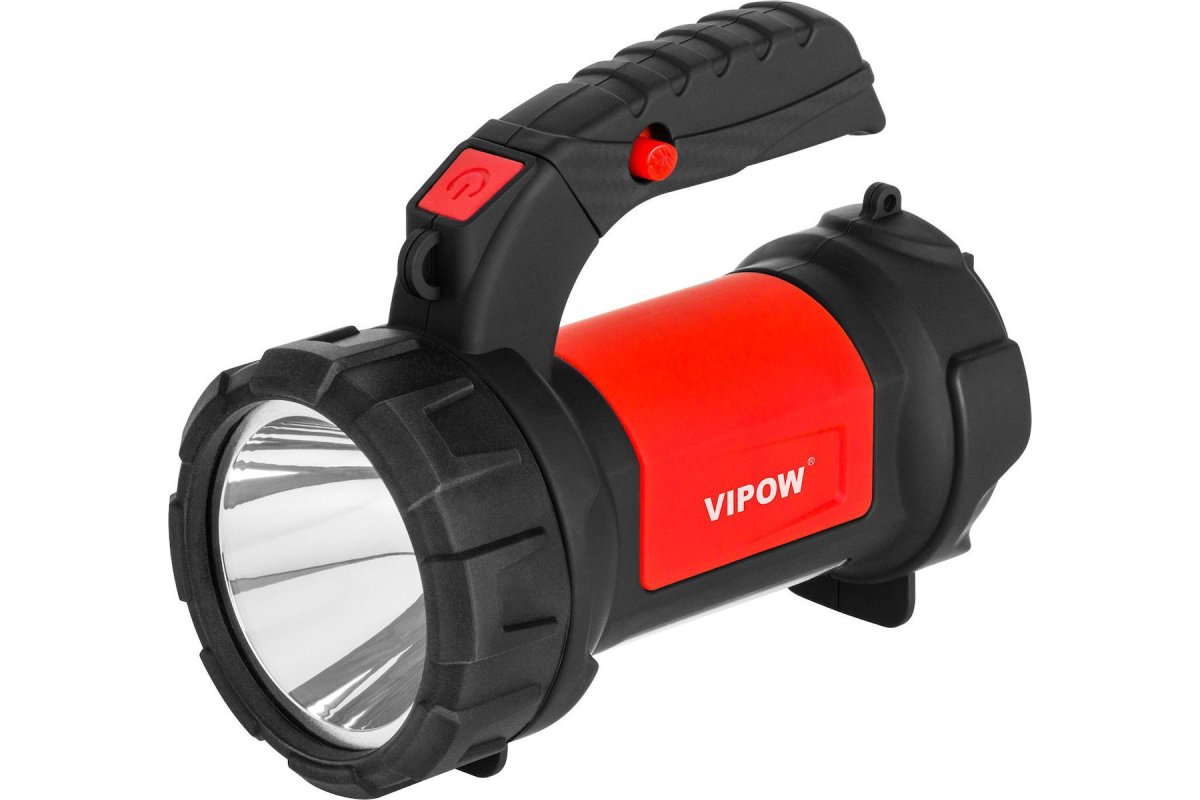 Ліхтарик VIPOW URZ0912 великий кабель micro USB для зарядки 3W (COB) гаран. 30 дн.