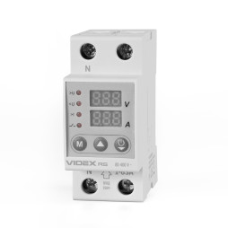 Реле контроля напряжения и тока VIDEX RESIST 145-300В 1-63А