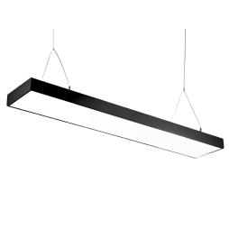 Світильник світлодіодний LN-5-64-12070-5-B 64W 175-265V 5000K 1200mm чорний з підвісом