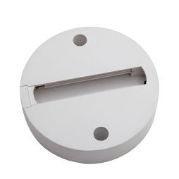 Площадка для треков 2 WAY Lemanso накл. ABS круг, белая / LM3226 огнестойкая