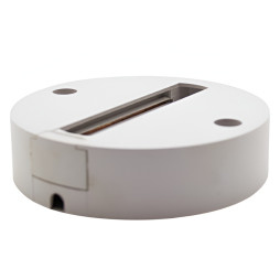 Площадка для треков 2 WAY Lemanso накл. ABS круг, белая / LM3226 огнестойкая