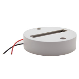 Площадка для треков 2 WAY Lemanso накл. PC круг, белая / LM3227 огнестойкая