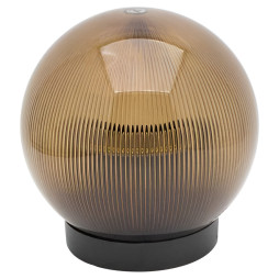 Куля діаметр 150 чайна призматична Lemanso PL2111 макс. 25W  + база з E27