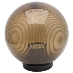 Куля діаметр 200 чайна призматична Lemanso PL2115 макс. 25W + база з E27