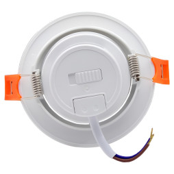 LED панель Lemanso 5W 400LM 3CCT (3000K-4000K-6500K) 165-265V білий / LM571
