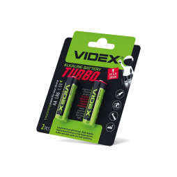 Батарейка щелочная Videx АА / LR6 Turbo Blister 2 шт