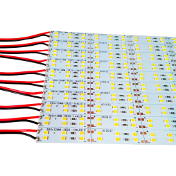 Світлодіодна лінійка 2835-144led IP20 6000K 12V 1000мм LEDUA