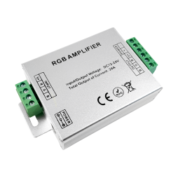 Підсилювач для RGB стрічки 24А 12-24V LEDUA