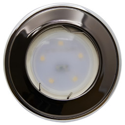 Спот Lemanso LMS004 черный-хром MR-16 10W