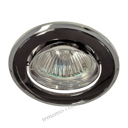 Спот Lemanso LMS005 черный-хром MR-16 10W