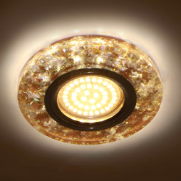 Спот Lemanso ST155 чайный MR16 10W 12V G5.3 + подсветка 3W 4000K с драйвером