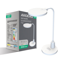 Світлодіодний настільний світильник Ardero DE1736ARD 9Вт білий