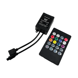 Контролер RGB 6A 12V інфрачервоний, музичний LEDUA