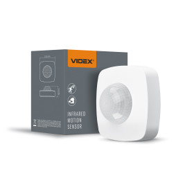 Датчик движения и освещенности VIDEX VL-SPC24W 220V 1200W инфракрасный