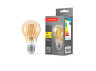 LED лампа TITANUM Filament A60 7W E27 2200K бронза