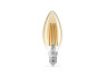 LED лампа TITANUM Filament C37 4W E14 2200K бронза