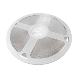 Светодиодная лента 2835-120led-8mm-12V IP20 10W/m 20-22LM/led двойная плата CRI70 3000К (50м бухта) LEDUA