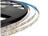 Світлодіодна стрічка 2835-120led-8mm-12V IP20 10W/m 20-22LM/led подвійна плата CRI70 3000К (50м бухта) LEDUA
