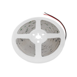 Світлодіодна стрічка COB-296led-8mm-220V IP20 10W/m 90lm/w подвійна плата 3000К RA80 2 роки гарантії (5м бухта) LEDUA