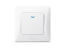 Выключатель одноклавишный с подсветкой белый VIDEX BINERA