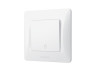 Выключатель одноклавишный проходной белый VIDEX BINERA