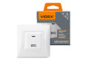 Розетка USB-A + USB-C PD20W біла VIDEX BINERA