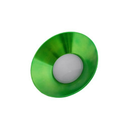 Світлодіодна лампа IP65+металевий.відбивач 18Вт Е27 6500к 220V зелений LM709 Лємансо