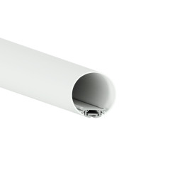 Профиль алюминиевый анодированный LEDUA АЛ-30 круглый + рассеиватель для LED ленты подвесной 2 м