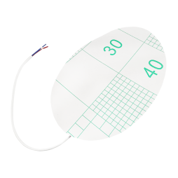 Нагрівальна плівка овальна для дзеркал (антизапотівання) 200*300мм 220-240V