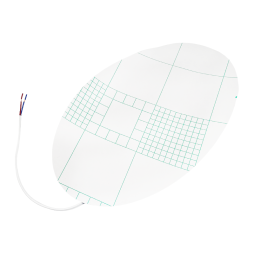 Нагрівальна плівка овальна для дзеркал (антизапотівання) 250*400мм 220-240V