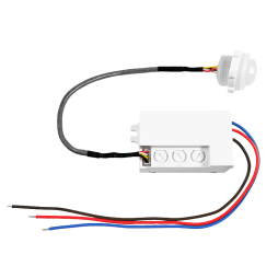 Датчик руху врізний білий 360° макс.100 Вт 220-240V #05/1 (1019439) AVT