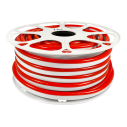 Світлодіодний неон 8*16mm 120led 2835 12V 8W/m IP65, червоний #55-R (бухта 25м) AVT