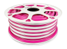Світлодіодний неон 8*16mm 120led 2835 12V 8W/m IP65 рожевий #55-P (бухта 25м) AVT
