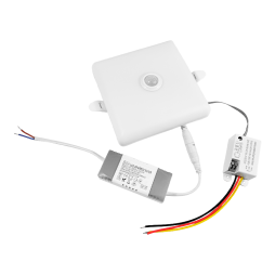 Світильник світлодіодний врізний DownLight квадрат ESTER сенсор 18W 85-265V 5000К #489/1 AVT