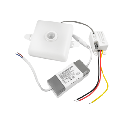 Светильник светодиодный врезной AVT ESTER с датчиком движения 9W 5000К квадратный