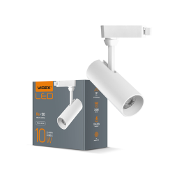 Светильник светодиодный трековый VIDEX 10W 4100K Белый (VL-TR04-104W)