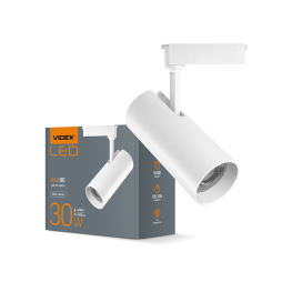 Светильник светодиодный трековый VIDEX 30W 4100K Белый (VL-TR04-304W)