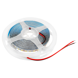 Світлодіодна стрічка 2835-120led-8mm-12V 10W/m 900lm/m CRI80 IP20 подвійна плата нейтрально білий 4000-4200k (уп.5м) 2 роки гарантії LEDUA