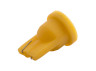 Світлодіодна авто лампа T10-5050-1smd жовтий 24V LEDUA