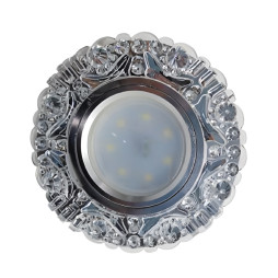 Спот Lemanso ST245 прозрачный MR16 + подсветка 3W 6000K 160-265V с драйвером